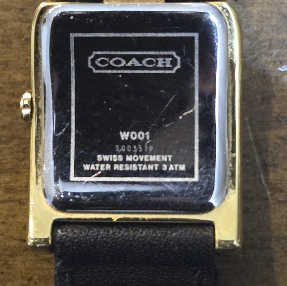 Coach Gold and Black Watch - Picture 2 of 8